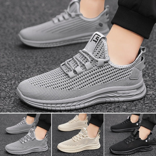 👍👍【ZĽAVA 30%】👟【39-44】Pánska pohodlná, priedušná, sieťovaná, protišmyková, módna ležérna obuv
