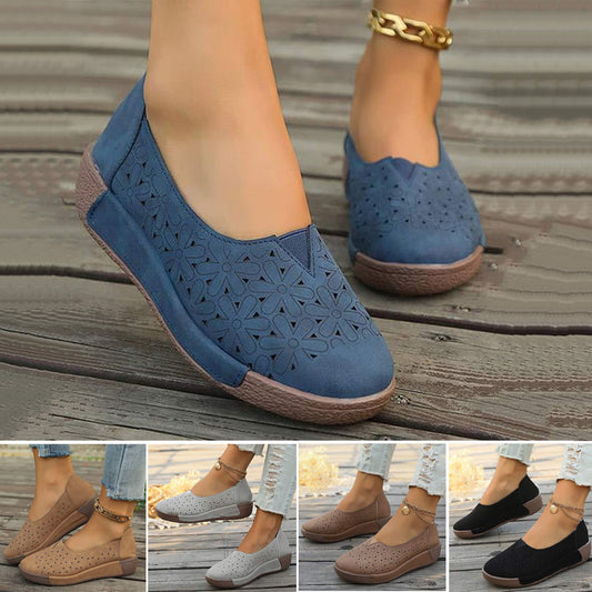 ✨ 49% ZĽAVA【36-43】Nové letné dámske retro sandále s dutou mäkkou podrážkou, veľmi pohodlné