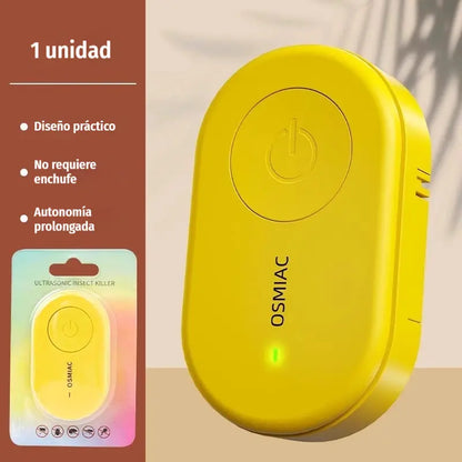 🐦 Repelente de pájaros ultrasónico portátil | Ahuyentador automático para palomas, ideal para balcones, jardines y exteriores