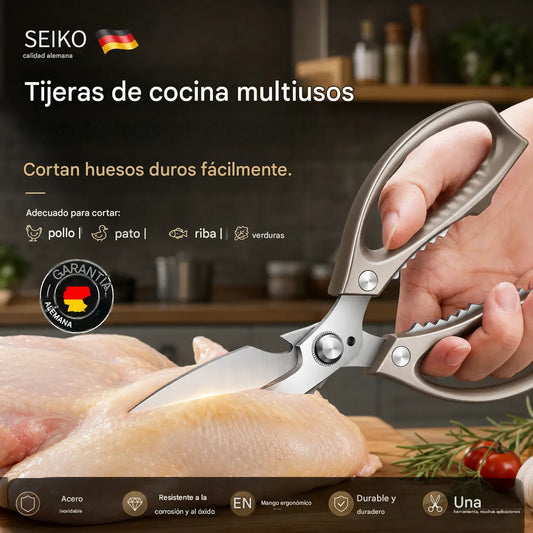 Descuento por tiempo limitado🔥Nueva mejora🍖 Tijeras de cocina multifuncionales de alto rendimiento ✂️👨‍🍳