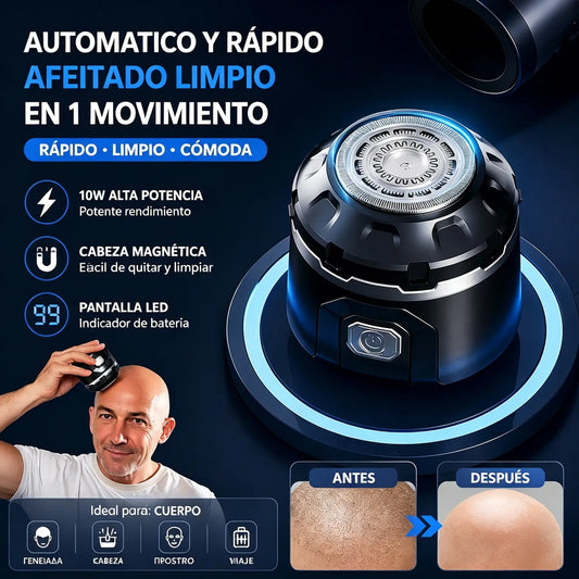 🥳💈 ¡A mitad de precio! Afeitadora eléctrica para hombre; 2 en 1: cortapelos y afeitadora. ¡Recorta tu cabello fácilmente en casa! ⚡✨