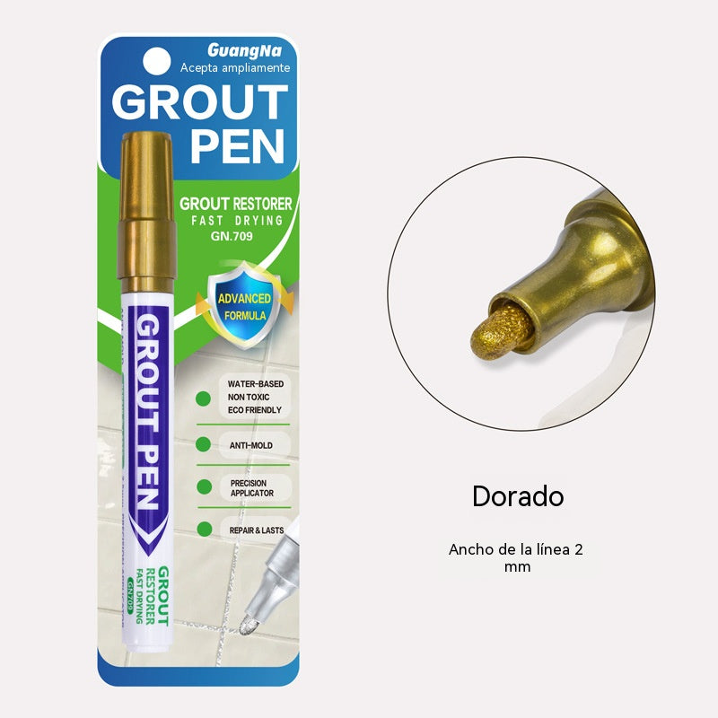 🔥【Compra 1 y llévate 1 gratis】Lápiz para juntas de pisos resistente a la humedad, al agua y al moho