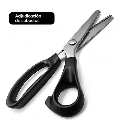 🔥Compra 1 y llévate 1 gratis✂️ Tijeras dentadas profesionales – Tijeras de tela afiladas y dentadas