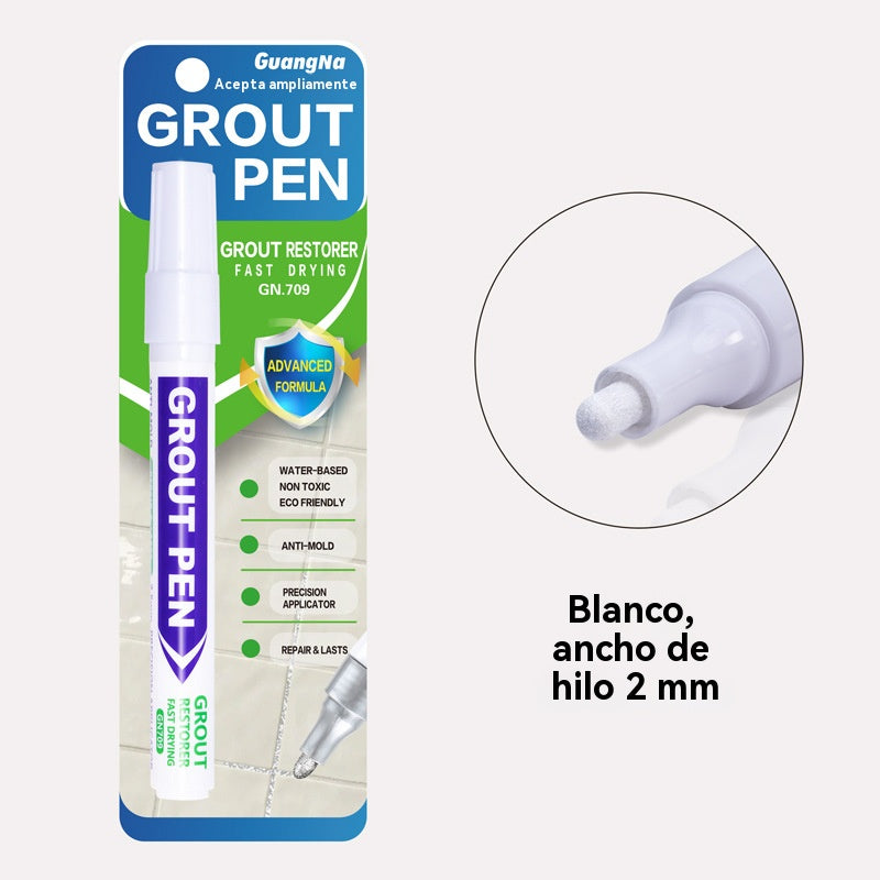 🔥【Compra 1 y llévate 1 gratis】Lápiz para juntas de pisos resistente a la humedad, al agua y al moho