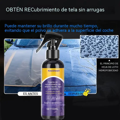 ⏰ Compra 3 y obtén un 50% de descuento — 🏆 Spray de recubrimiento profesional para automóviles.Formación instantánea de película