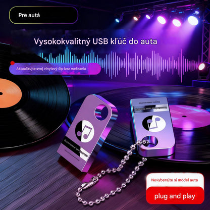 🚗🎵🎵[Music USB flash disk] obsahuje 8 000 skladieb, 600 MV a 6D zvukové efekty