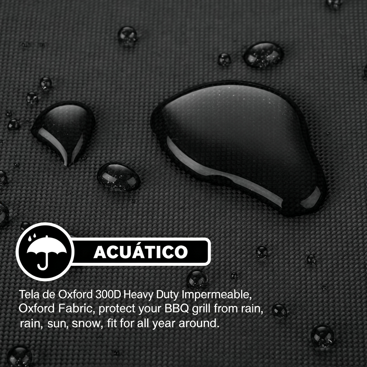 💦 Funda impermeable para parrilla de barbacoa: ¡Protección perfecta para tus parrillas! 🔥