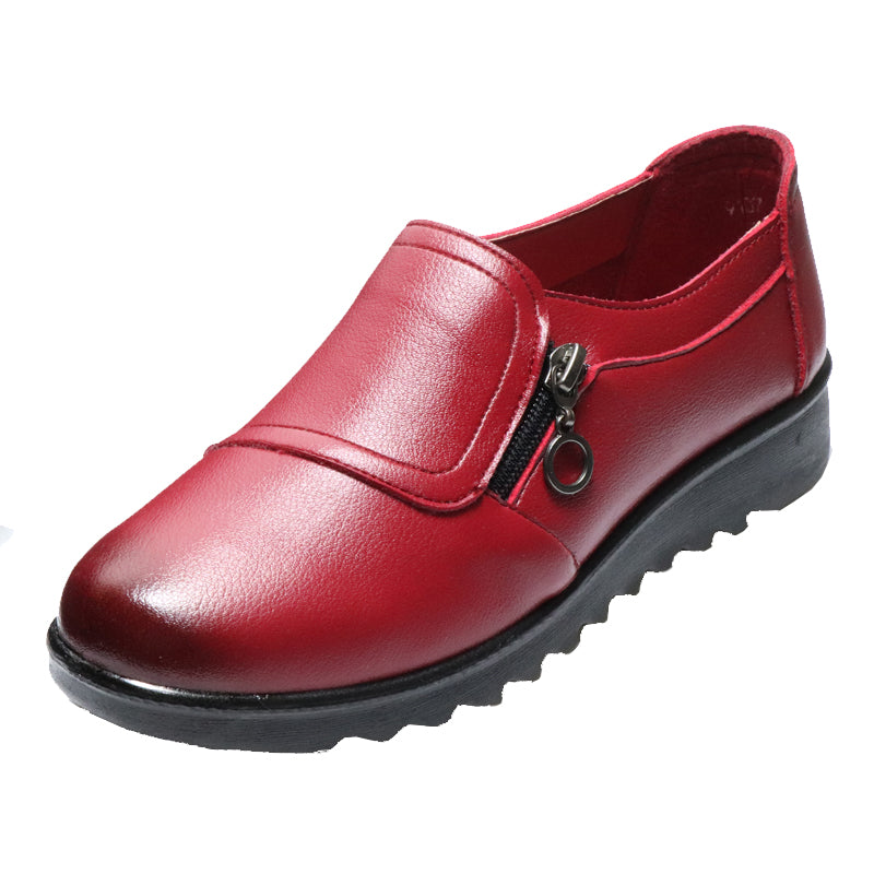 ✨【35-41】 Pohodlné kožené topánky, mäkká podrážka, protišmyková, odolná voči opotrebovaniu, zaručená kvalita 3750069