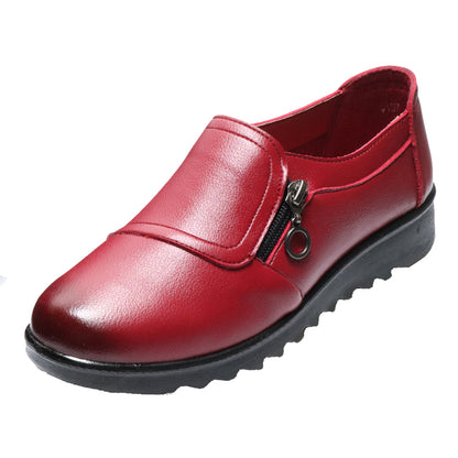 ✨【35-41】 Pohodlné kožené topánky, mäkká podrážka, protišmyková, odolná voči opotrebovaniu, zaručená kvalita 3750069