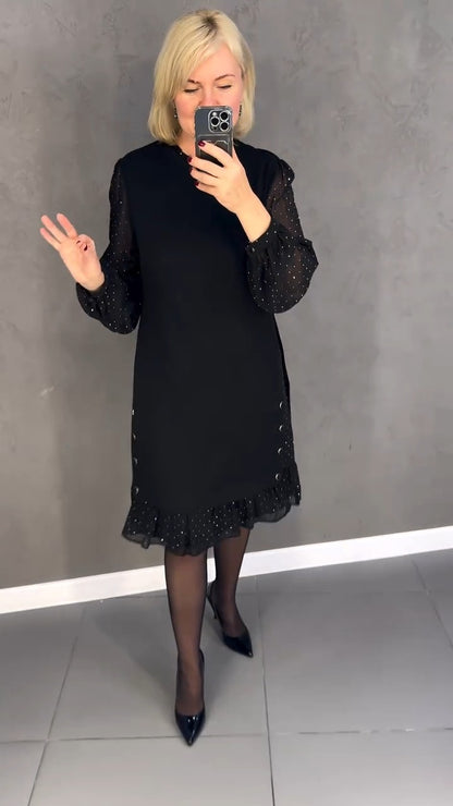 💖💖【S-5XL】🍁🍂Vysoko kvalitné štýlové jesenné a zimné šaty v novom štýle
