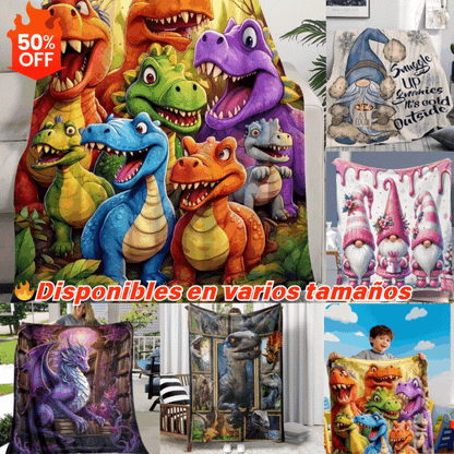 30%OFF🔥Franela a cuadros con estampado artístico （Disponibles en varios tamaños）