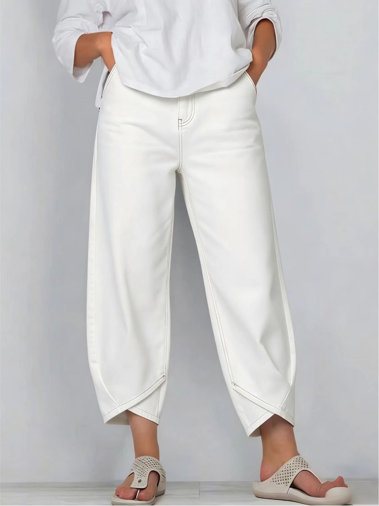🔥 Oferta especial de novedades - Vaqueros anchos y casuales para mujer