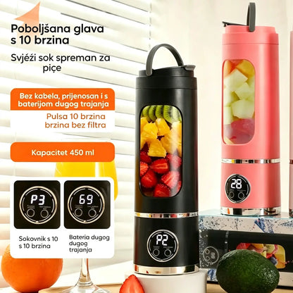 ✨🍹 Bežični prijenosni blender 🔥 Bežični prijenosni dizajn