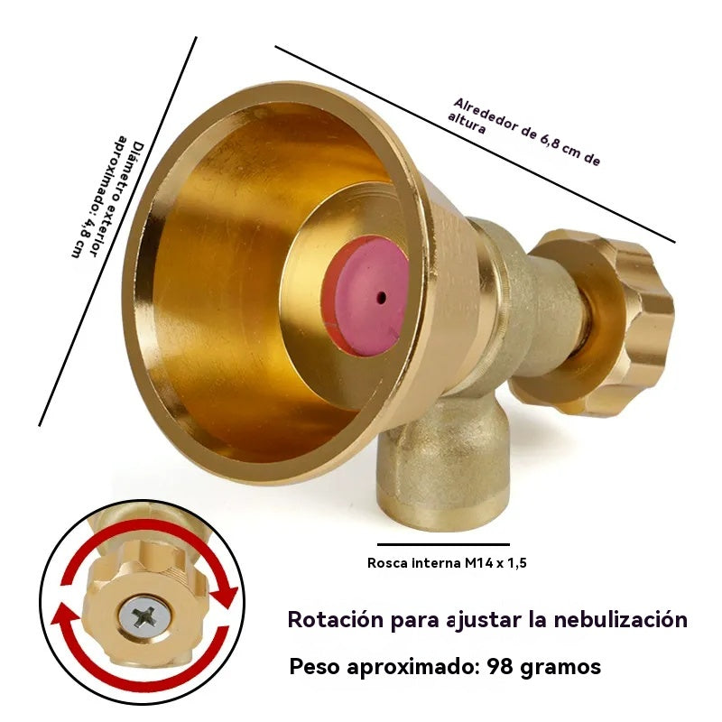💦🔥Oferta especial por tiempo limitado🔥🌾Boquilla pulverizadora agrícola de latón con boquilla ajustable