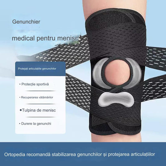 🦵【Cumpără unul, primești unul gratuit】Genunchiere cu arc dublu, potrivite pentru alergare, ciclism, jocul cu mingea și alte sporturi 3875807 