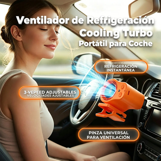 🌀 Ventilador manos libres con pantalla LED, clip integrado y 199 niveles de ajuste