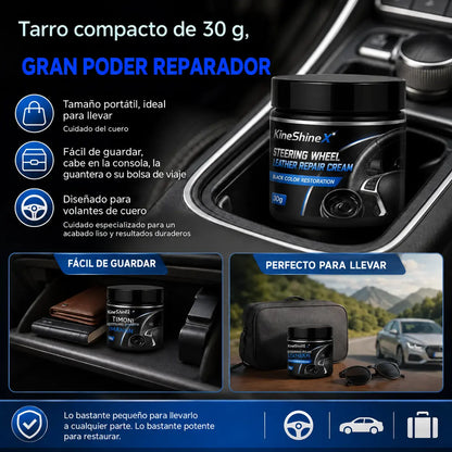 🚗 Ahora con un 30 % de descuento:✨Crema para volantes de cuero: repara, nutre y prolonga la vida útil【Compra uno y llévate otro gratis】