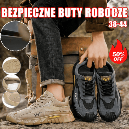🥾🪓【39-44】Odporne na zużycie, lekkie, antypoślizgowe buty robocze, męskie do wypoczynku na świeżym powietrzu