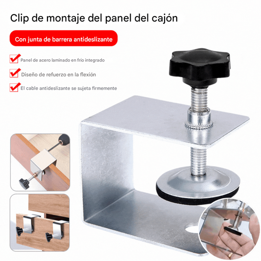 Nueva abrazadera de madera rápida con brazo y resorte, herramienta auxiliar para carpintería