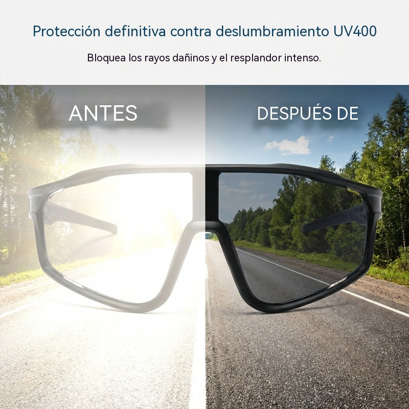 🏃‍♂️【¡Compra 1 y llévate 1 gratis!】🚴‍♀️ Gafas deportivas fotosensibles para hombres y mujeres.