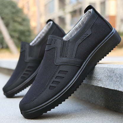 👞【Tallas 39-47】Zapatillas deportivas para hombre 2026, transpirables, planas, informales, cosidas a mano, calidad garantizada.