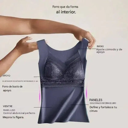 🔥Compra 1 y llévate 1 gratis❤️【L-4XL】Sujetador de encaje estilo camisola con un diseño de espalda exquisito; eleva y recoge eficazmente el busto para evitar la flacidez ✅【Recomendado por médicos】