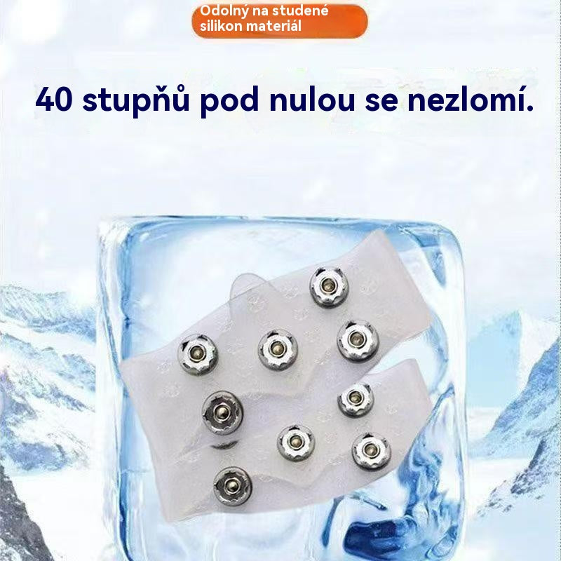 【Kúp 1, získaj 3 zadarmo】 Viaczubé mačky na topánky, protišmykové, vhodné na turistiku v prírode, ako aj na snehovú turistiku, horolezectvo, lezenie po skalách a zimné ľadové oblasti