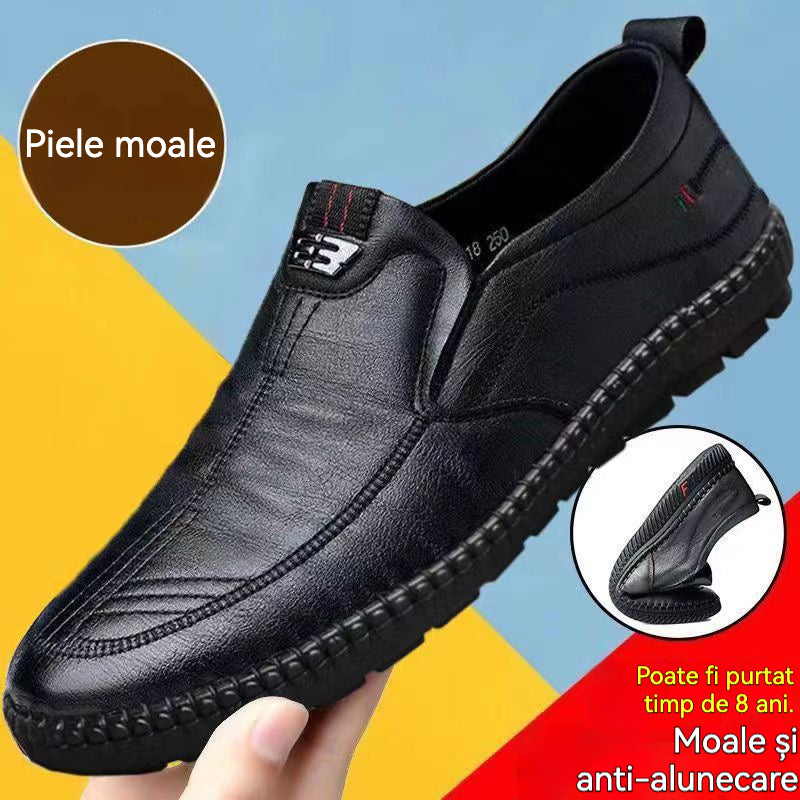[38-44] 👞2025 nove muške cipele od mekane kože s mekim potplatom, mekana koža, udobne i prozračne