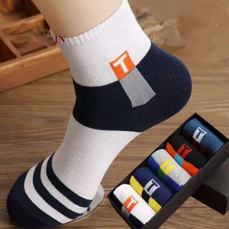 🧦【10/20 pares】Calcetines deportivos transpirables, antiolores y absorbentes del sudor para hombre