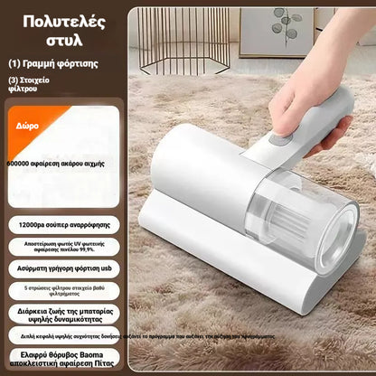 🔥Aspiradora portátil de alta frecuencia importada, limpia y elimina ácaros