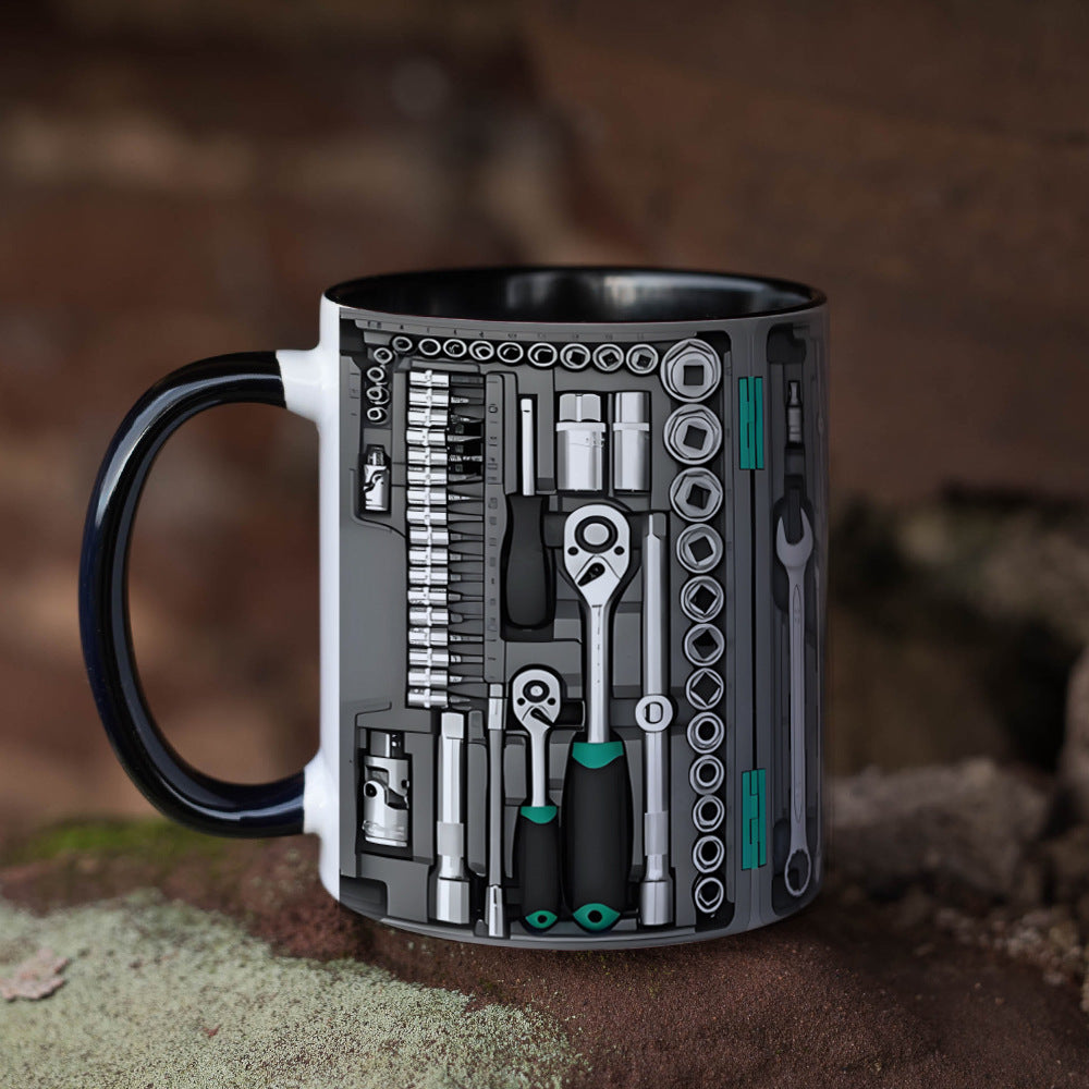 🔥 El Último Éxito de 2025: ☕ La Taza Definitiva del Kit de Herramientas del Mecánico