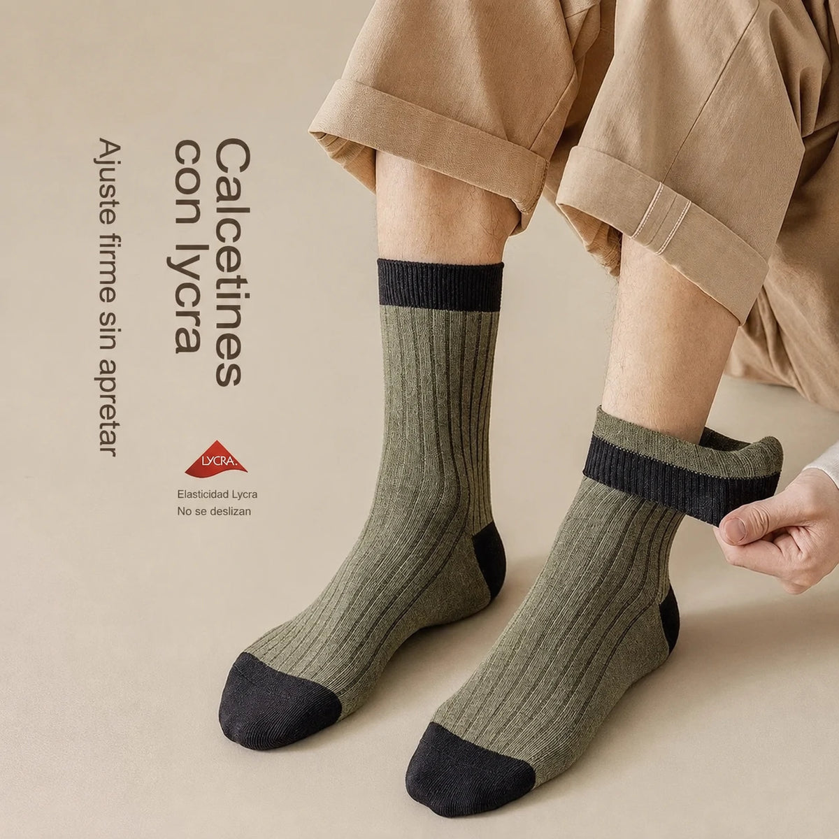 😍🧦【10 pares】Calcetines desodorantes de algodón para hombre, nuevos 2026, absorbentes del sudor