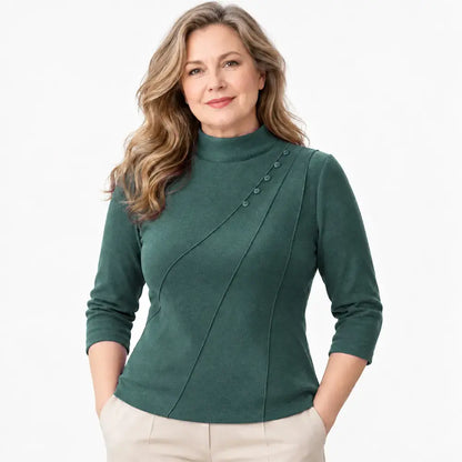 Nuevo modelo:-50%✨ ¡Tu prenda superior favorita para el otoño-invierno! Una prenda cómoda y elegante para mujeres de mediana edad.