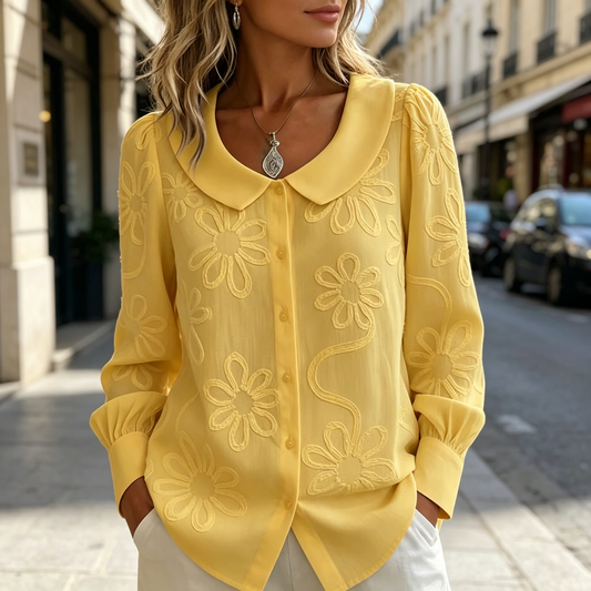 👚Camisa bordada retro francesa de 2026【S-2XL】