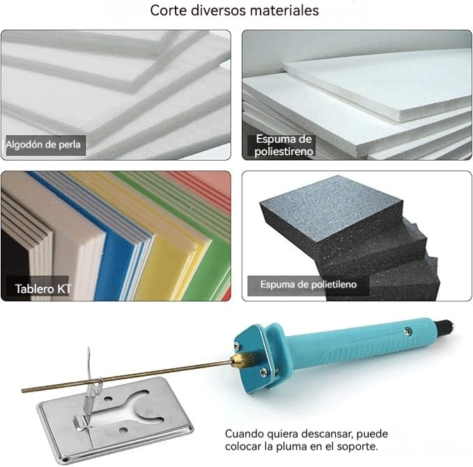 🔥ÚLTIMO DÍA 43% DE DESCUENTO🎁Pluma eléctrica para cortar y grabar espuma