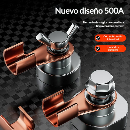 💥 Nueva masa magnética de soldadura 2026 - Alta conductividad y sujeción fuerte