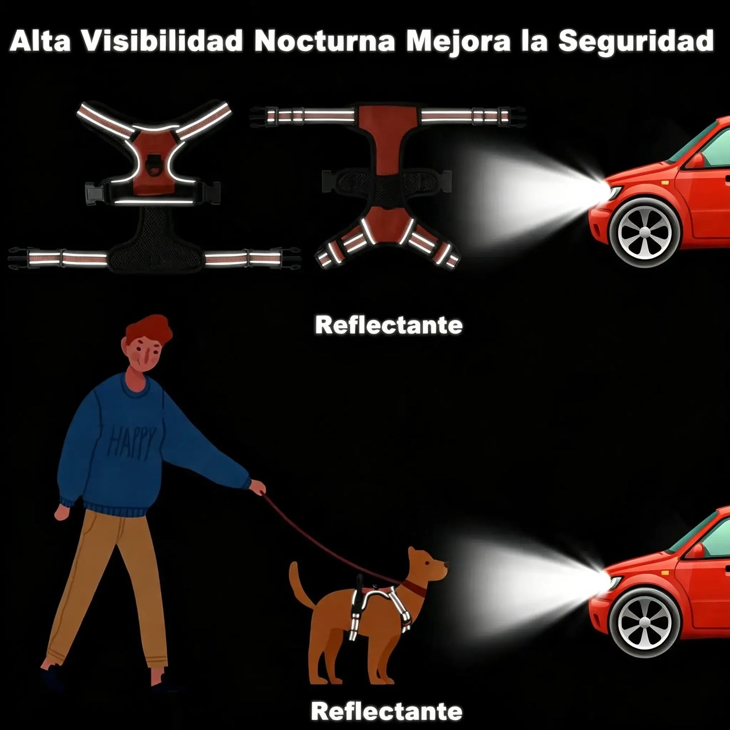🦮Correa antitirones para perros