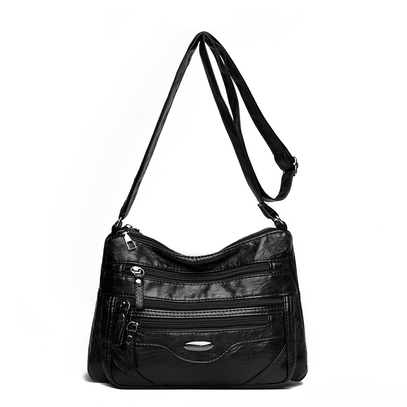 👜 💟Nuevo bolso de hombro de piel suave con múltiples compartimentos, elegante y con estilo.