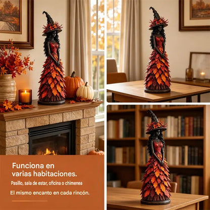 🧙‍♀️ Figura de bruja encantada de otoño