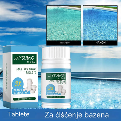 🔥Kupite 1 i dobijte 1 gratis (2 bočice) šumećih tableta za čišćenje bazena