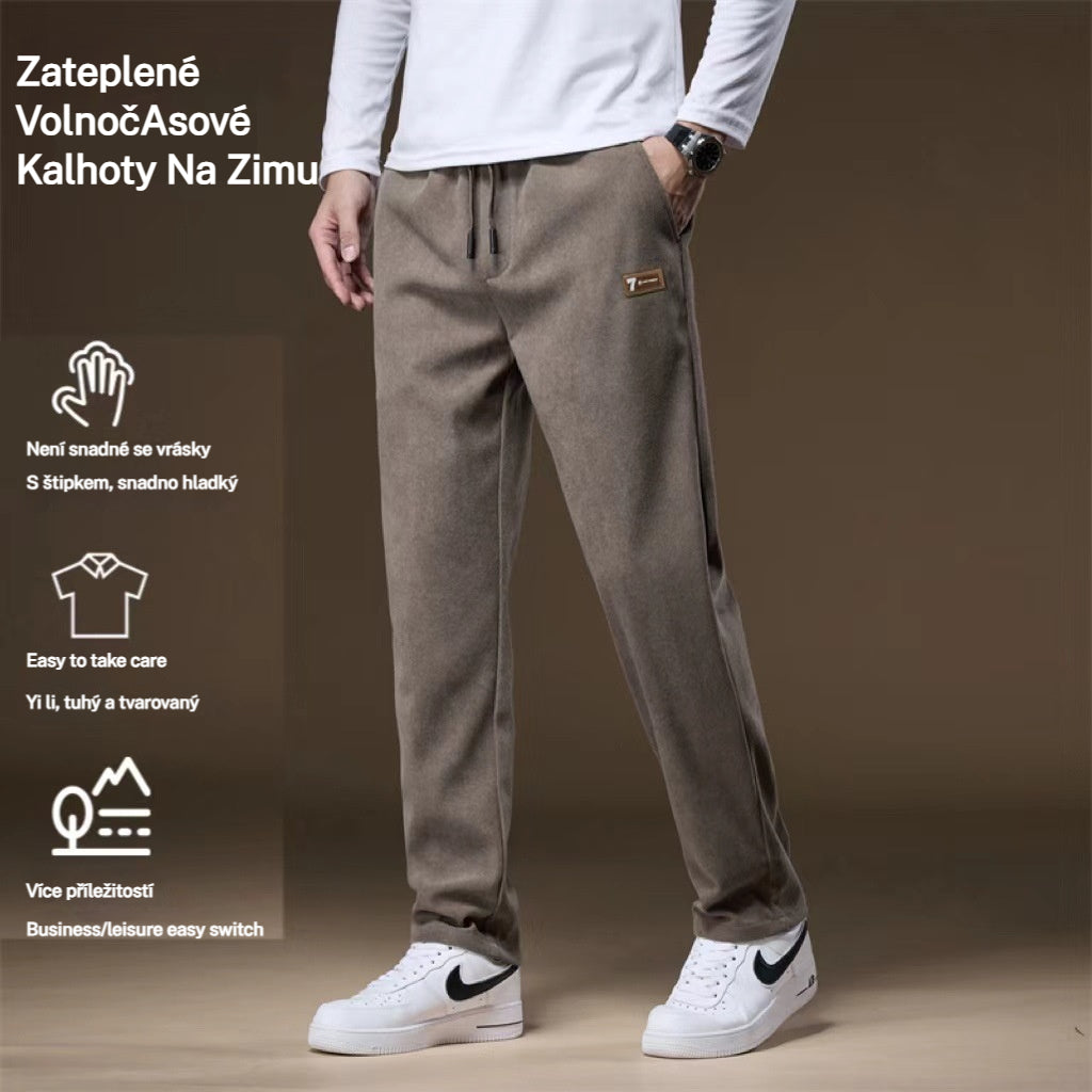 🔥🔥【Stále ve vysokém prodeji】 2026 Nové bavlněné vysoce kvalitní volnočasové kalhoty