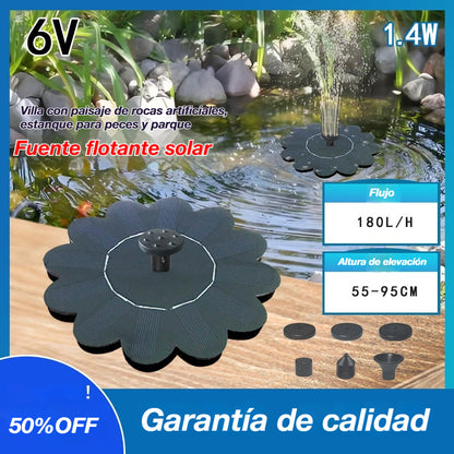Compra 1 y llévate 1 gratis💥Fuente de agua alimentada por energía solar