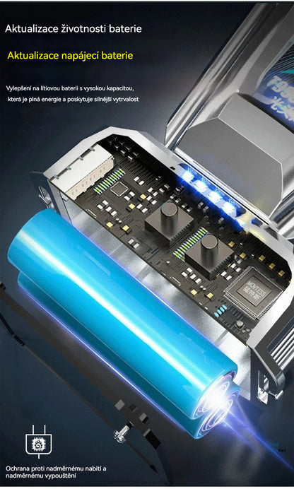 Voděodolná, vysoce výkonná přenosná čelovka, hands-free, silný a dlouhý dosah, dlouhá výdrž baterie, nezbytnost pro outdoorové aktivity.