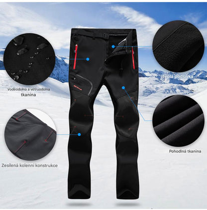🏃‍♂️【Tallas S–5XL】Nuevos pantalones de exterior para hombre, ideales para otoño e invierno (2025): cálidos, de forro polar, impermeables y cortavientos.