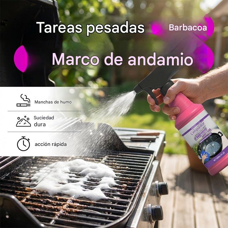 🍖【3 botellas】Limpiador para parrillas y sartenes, ideal para eliminar manchas de grasa y alimentos quemados