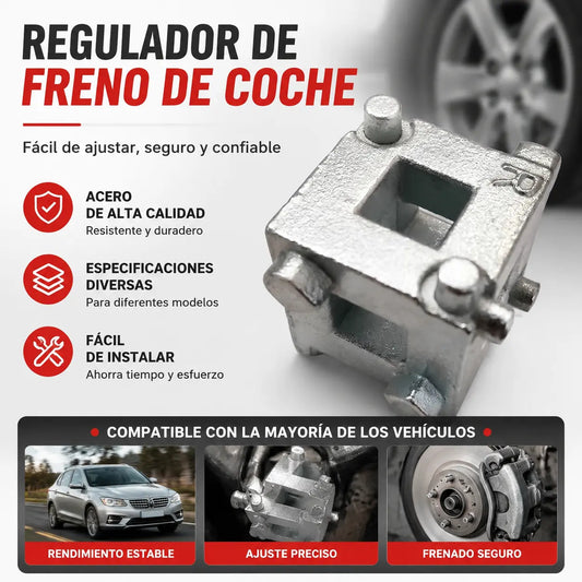 🔧 Herramienta universal para comprimir pistones de pinza de freno con trinquete de 360° 🚗
