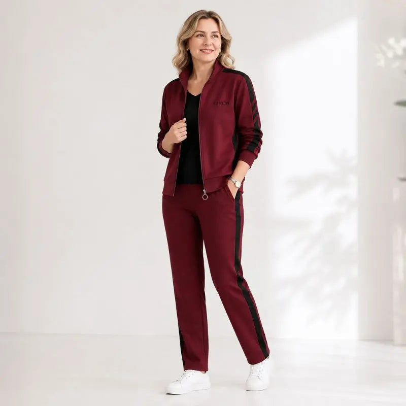 🔥【50% zľava】🔥【M-5XL】【Bunda + nohavice】😍 Nová jesenná sada ležérneho športového oblečenia, plus size