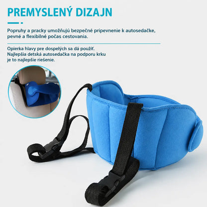 🚗 Využite teraz 50% zľavu! 😴 Opierka hlavy do auta na spanie: nastaviteľná, mäkká a podporná, zabraňuje prehýbaniu hlavy a umožňuje vám pohodlne si zdriemnuť počas cesty. 🛌