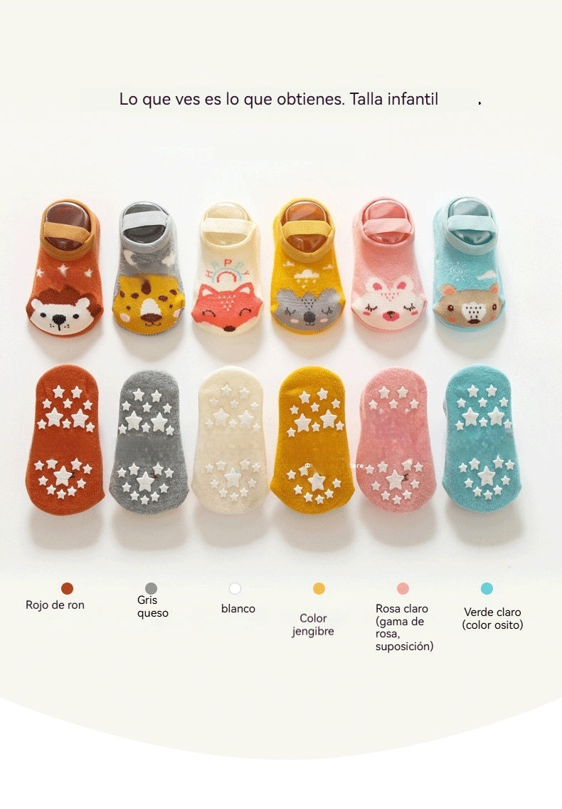 📢¡Oferta de precio mínimo por tiempo limitado!👶👶Calcetines gruesos y antideslizantes para niños: protegen del frío y resisten las bajas temperaturas