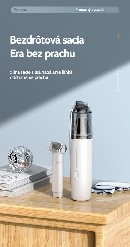 🔥Výkonný multifunkčný bezdrôtový prenosný vysávač do auta – všestranný a praktický 💨🔥